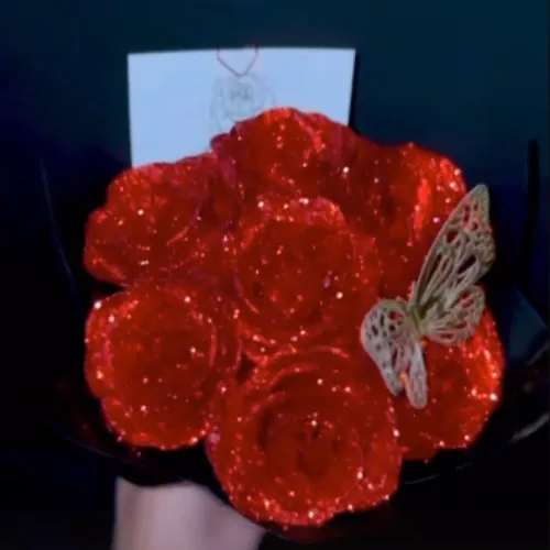 ジュエリーローズ7本のサイズ感